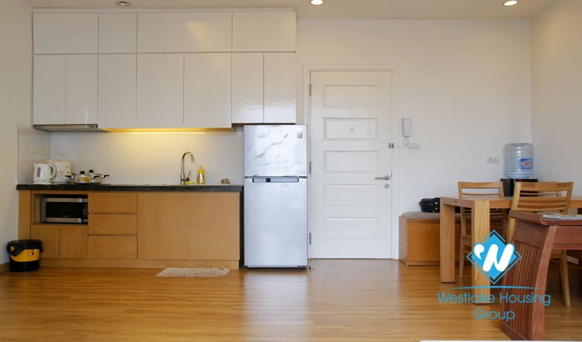 Furnished, stunning new apartment for rent on Pham Huy Thong, Ngoc Khanh, Ba Dinh, Hanoi